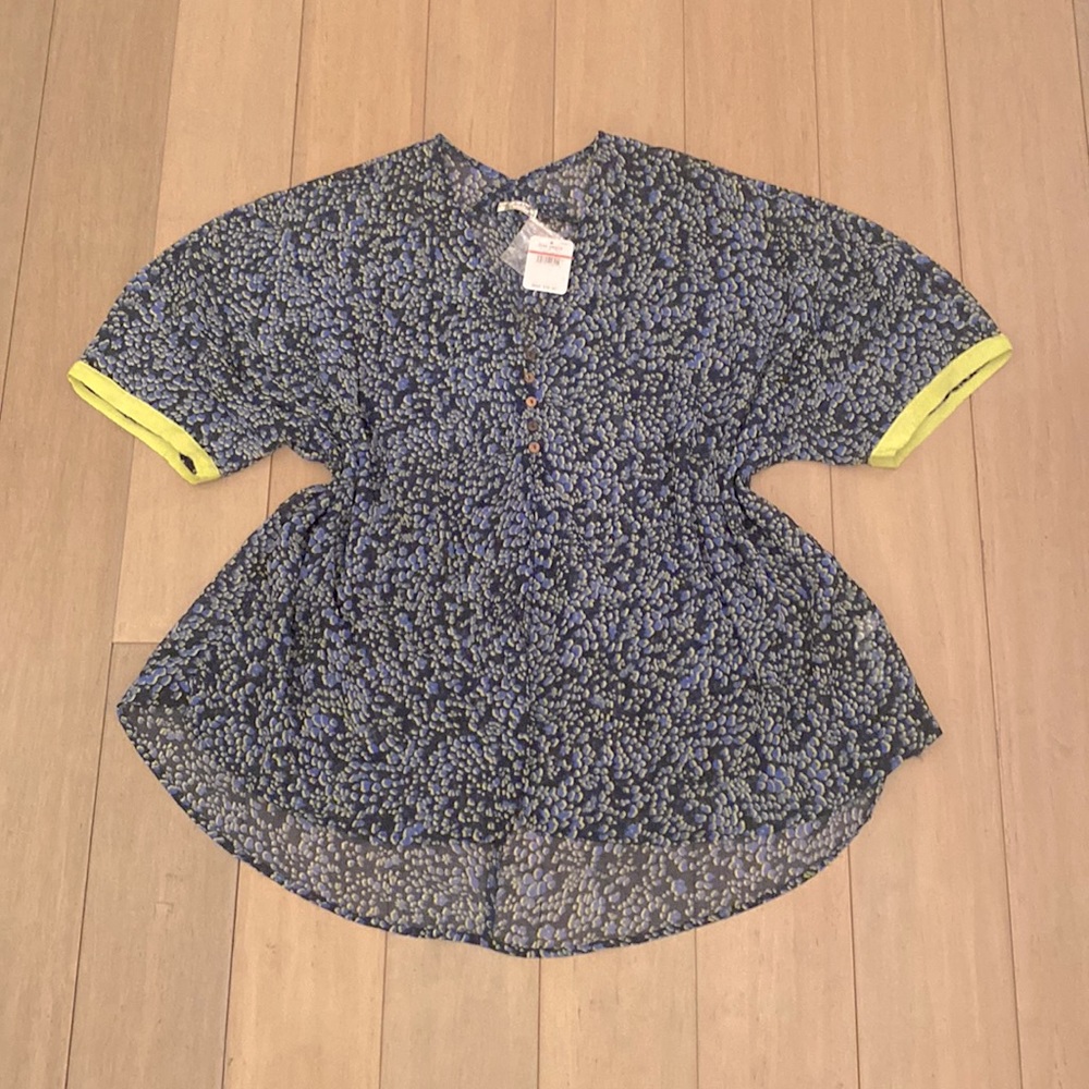 Free People Women’s Sheer Cover Top